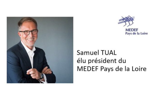 Samuel Tual élu au Medef des Pays de la Loire