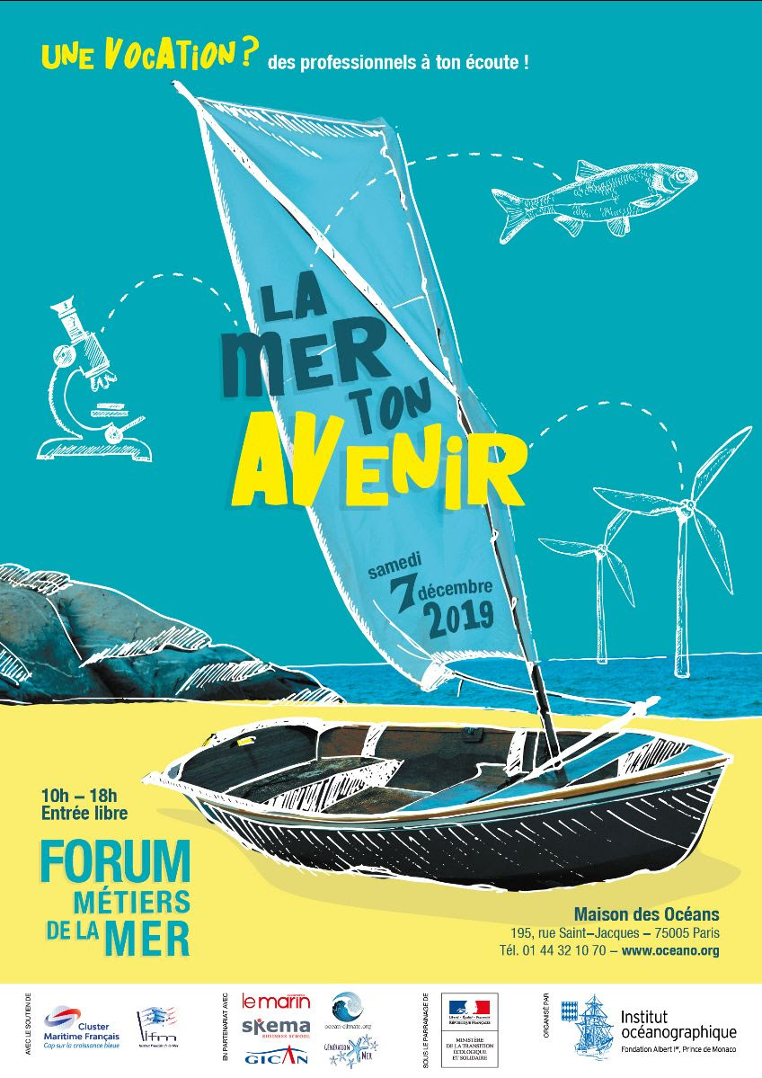 Les métiers de la Mer à l’institut Océanographique à Paris Énergies de la Mer