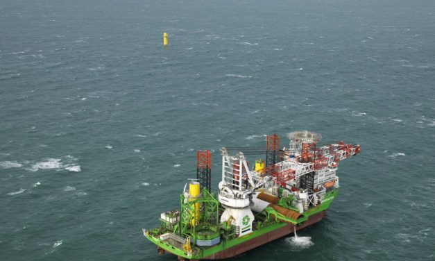 Ørsted, société la plus « Durable » a commencé l&rsquo;installation de Borssele 1 & 2