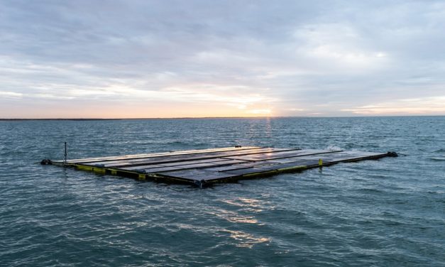 Le premier pilote solaire offshore flottant au monde a résisté à Ciara au large des Pays-Bas.