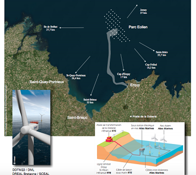 Iberdrola a acquis 100% du capital du parc en mer d’Ailes Marines