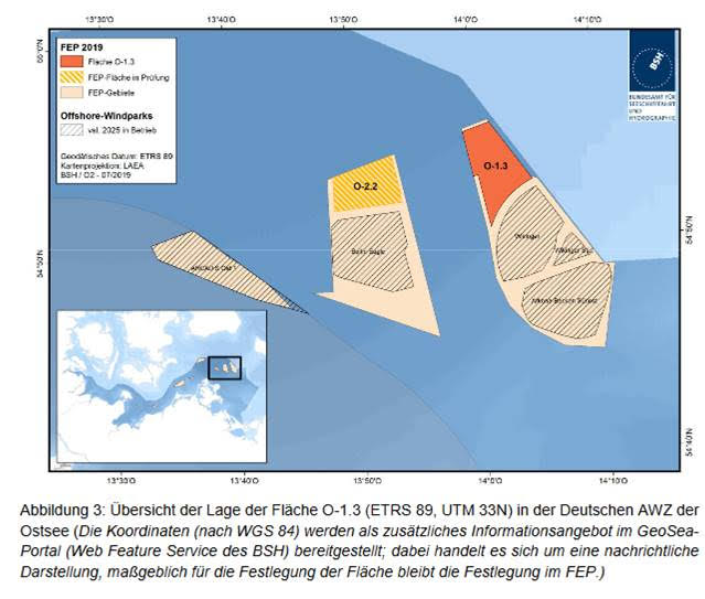 L’Agence fédérale maritime et hydrographique propose de futurs zones offshore et consulte le public