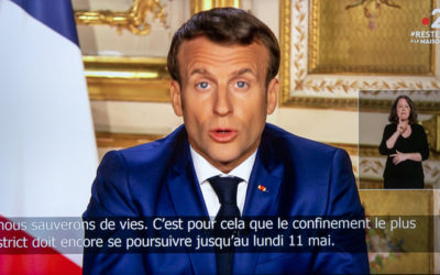 Covid-19 – Confinement jusqu’au 11 mai et pas de rassemblement avant la mi-juillet