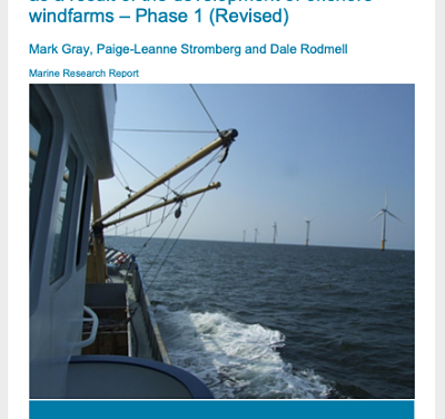 Rapports entre la pêche et l&rsquo;éolien en mer au Royaume-Uni
