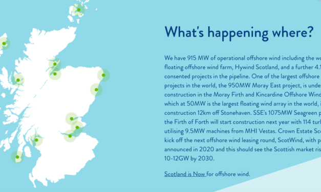 Planification – L’Ecosse souhaite identifier les options de plan les plus durables pour le développement futur de l&rsquo;énergie éolienne offshore à l&rsquo;échelle commerciale