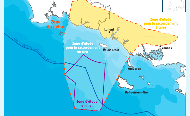 Débat public Sud Bretagne autour de l’éolien flottant : Questions déjà posées