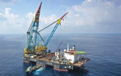 Le Saipem 7000 reprend son service sur le parc de Seagreen