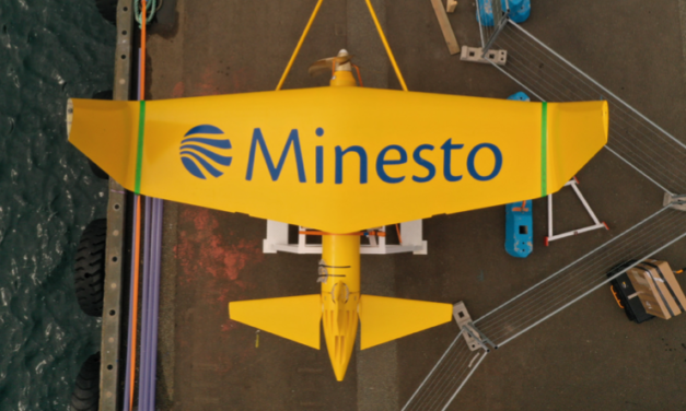Dragon 12 est le « premier cerf-volant d’énergie marémotrice » de Minesto à l’échelle du mégawatt.