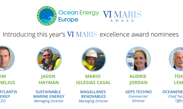 Ocean Energy Europe annonce les nominés 2020