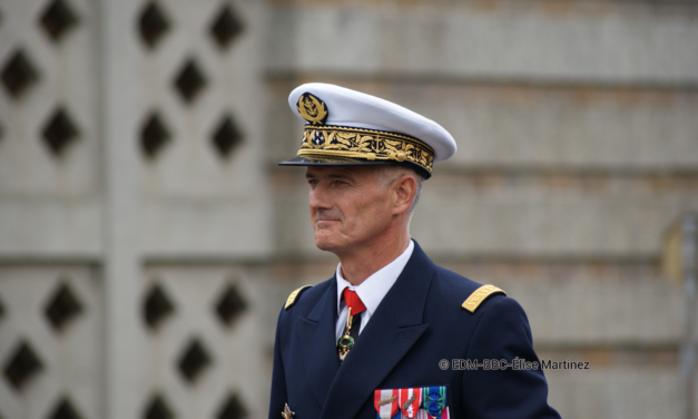 Le vice-amiral Olivier Lebas prend ses fonctions de Premar de l’Atlantique