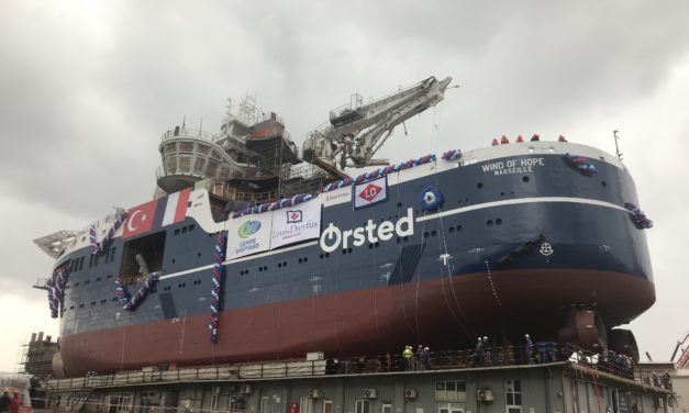 LDA et Ørsted mettent à l’eau le Wind of Hope