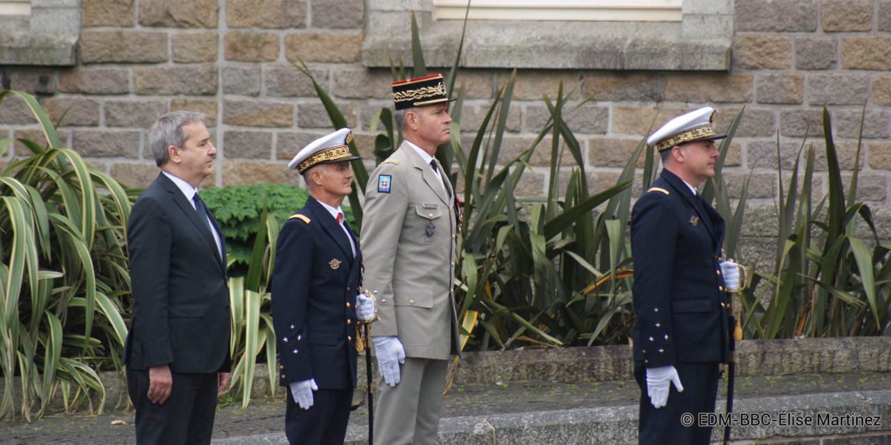 Le vice-amiral Olivier Lebas prend ses fonctions de Premar de l&rsquo;Atlantique