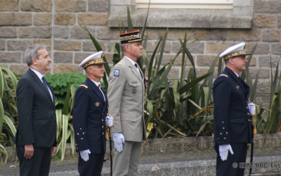 Le vice-amiral Olivier Lebas prend ses fonctions de Premar de l&rsquo;Atlantique
