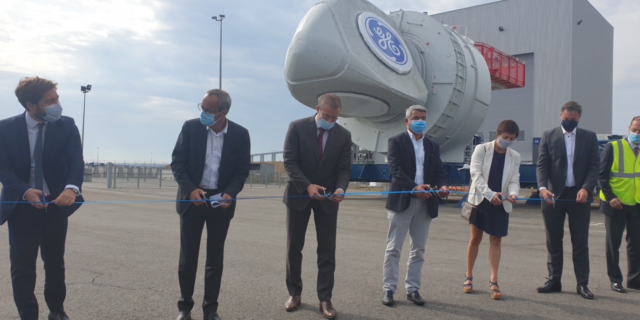 Parc de Saint-Nazaire : la première nacelle Haliade 150-MW6  est sur le quai de l’usine de Montoir en Bretagne – Partie 1 