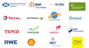 Partenaires du Floating Wind Joint Industry Projects du Carbon Trust 