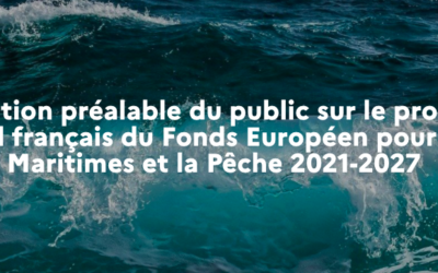 CNDP : Consultation sur le Fonds européen pour les affaires maritimes et la pêche (FEAMP) jusqu’au 20/12/2020.