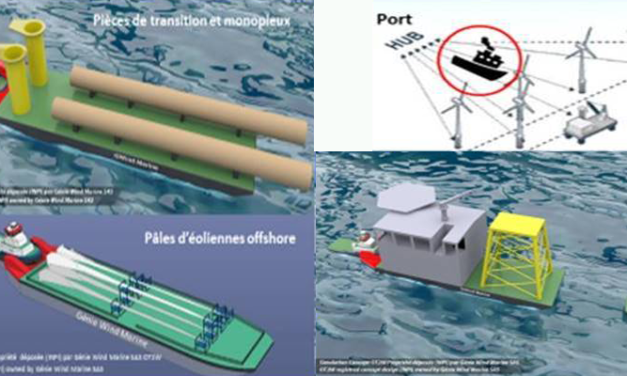 AMI Wpd Offshore France : 1er lauréat, un projet de navire feeder, ITW de Jérémie Rabiller de Génie Wind Marine