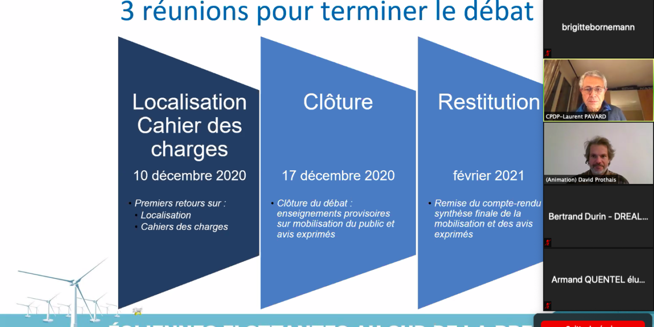 CPDP Bretagne sud : Dernière réunion en ligne le 17 décembre 2020