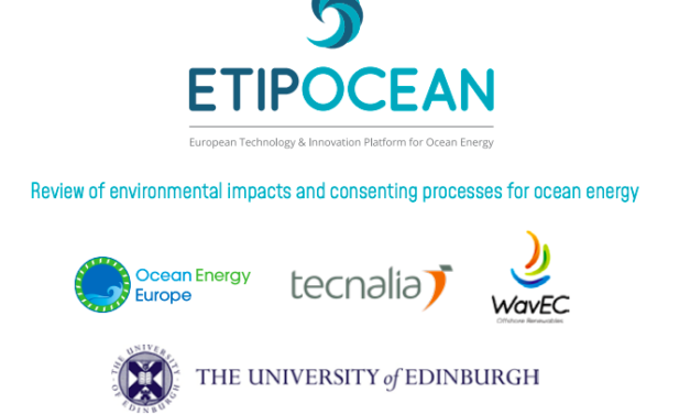 L’ETIPOCEAN publie un rapport sur des processus de consentement rationalisés et fondés sur la science pour l’énergie océanique
