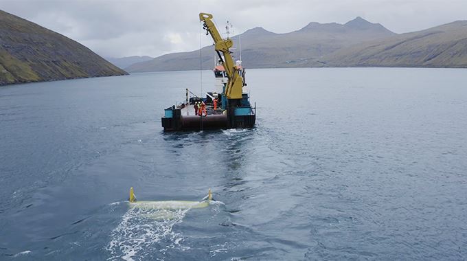 Minesto injecte ses premiers kWh au réseau des îles Féroé