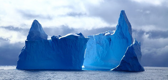 Des Icebergs en vue sur la route des skippers du Vendée Globe