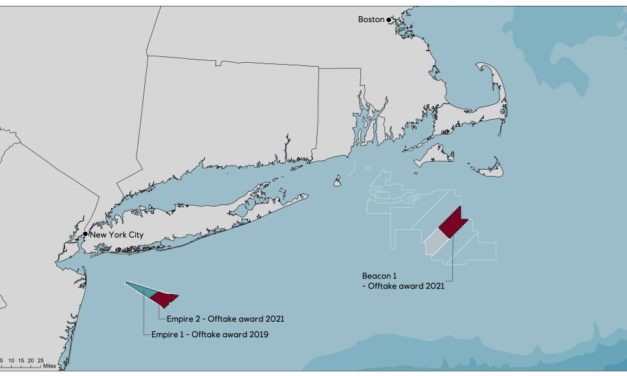 Empire Offshore Wind reçoit le permis Clean Air Act