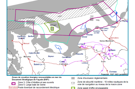 CPDP Normandie / État : Décision du 4/12/2020 consécutive au débat public portant sur le projet éolien en mer au large de la Normandie et son raccordement
