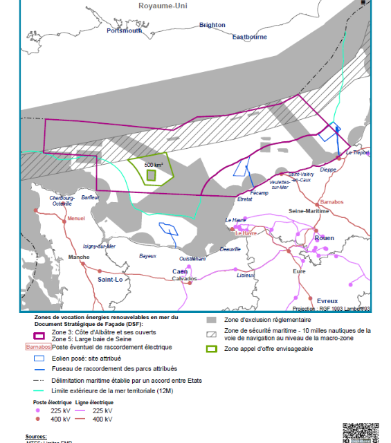 CPDP Normandie / État : Décision du 4/12/2020 consécutive au débat public portant sur le projet éolien en mer au large de la Normandie et son raccordement