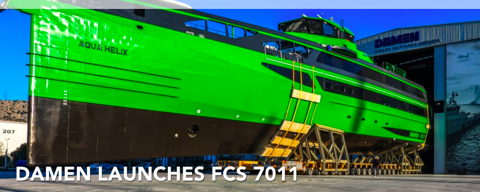 Damen lance un nouveau Crew Boat : le FCS 7011 - Énergies de la Mer