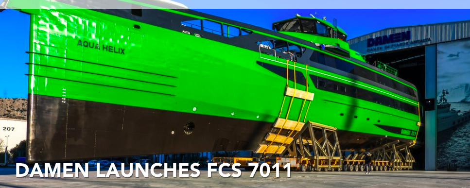 Damen lance un nouveau Crew Boat : le FCS 7011