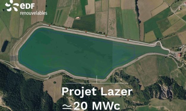 EDF Renouvelables lance la construction de sa première centrale photovoltaïque flottante en France