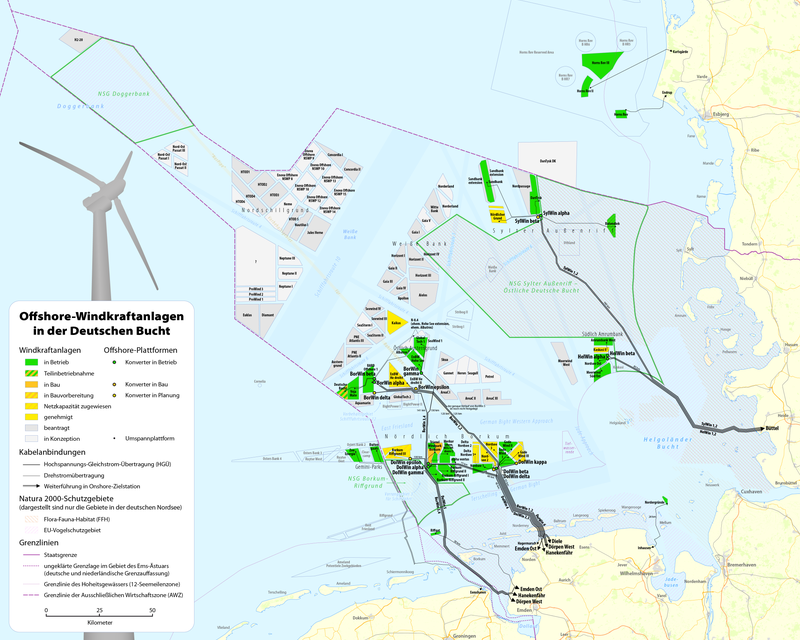 Allemagne : Nouveauté pour le lancement de l’adjudication de 9,7 GW d’éolien en mer d’ici 2025