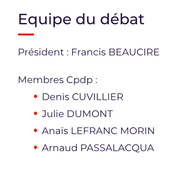 Les membres de la CPDP « Projets Éoliens au large de Nouvelle Aquitaine ont été nommés