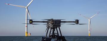 DEME Offshore et Sabca ont testé des drones dans le parc en mer de Rentel