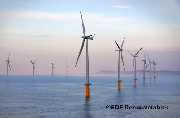 Parc éolien du Calvados : la Banque européenne d&rsquo;investissement cofinance la construction