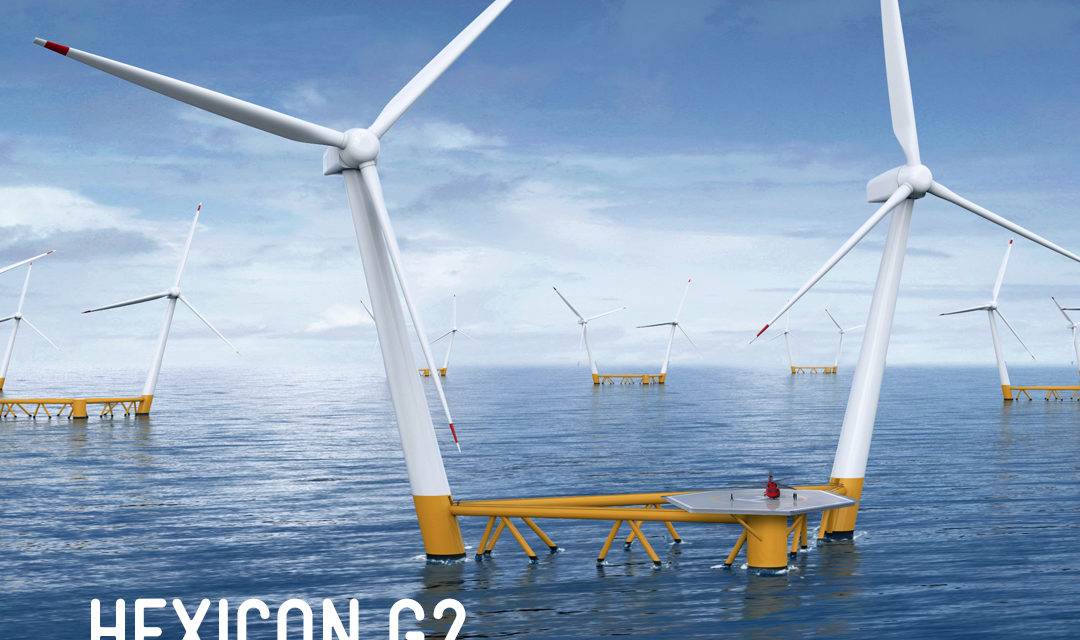 Hexicon s’associe à Worley pour commercialiser sa technologie d’éolienne offshore flottante