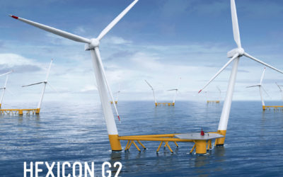 Hexicon s’associe à Worley pour commercialiser sa technologie d’éolienne offshore flottante