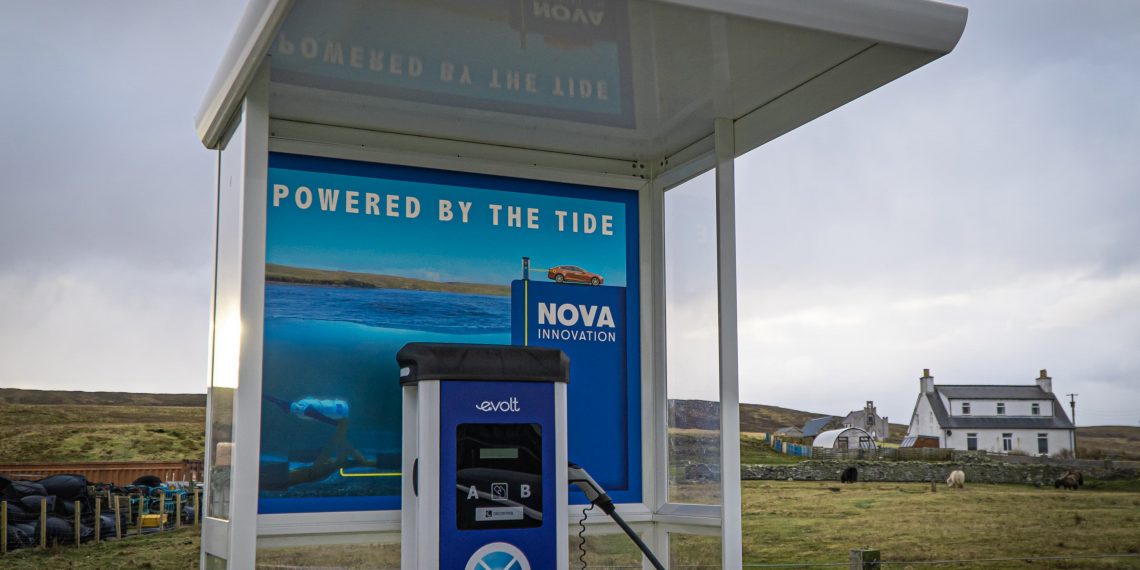Nova Innovation : les voitures électriques de l’île de Yell carburent à l’énergie hydrolienne