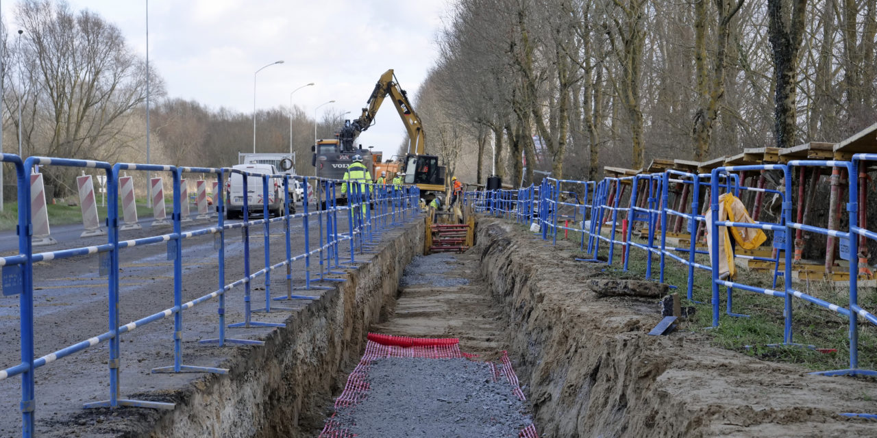 Début des travaux pour le raccordement du futur parc offshore du Calvados