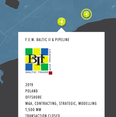Contrats de différence pour Baltica 3 et 2 d’Orsted et pour F.E.W Baltic 2 de RWE en mer Baltique