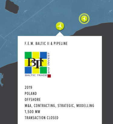 Contrats de différence pour Baltica 3 et 2 d’Orsted et pour F.E.W Baltic 2 de RWE en mer Baltique