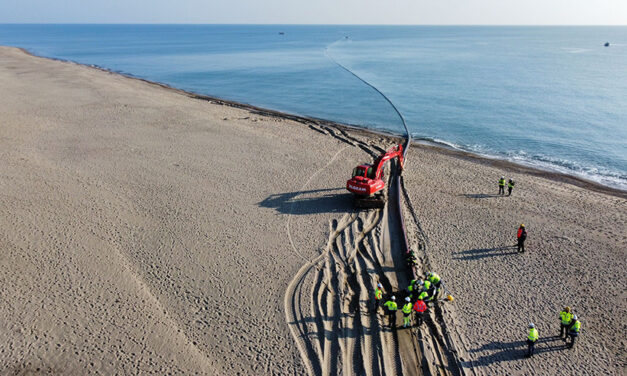 Début des travaux des premières éoliennes flottantes de France