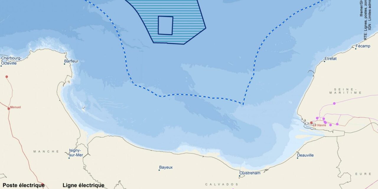 A04 – Parc éolien en mer Normandie – Le Gouvernement pré-sélectionne 6 candidats