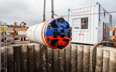 EolMed à Port-La-Nouvelle : RTE réalise des travaux sous les voies SNCF