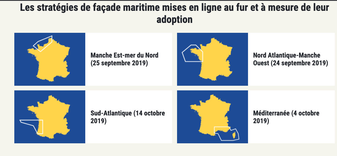 Le Ministère de la mer lance la consultation pour les documents stratégiques de façade