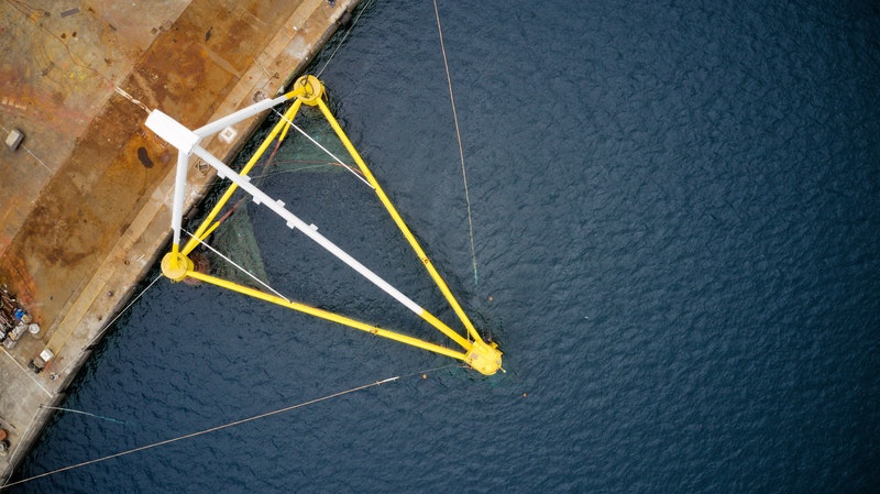 L’éolienne flottante PivotBuoy prête pour les Canaries