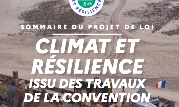 Projet de loi Climat et Résilience : L’ANEL, l’AMF et le CEPRI mettent en garde le Sénat