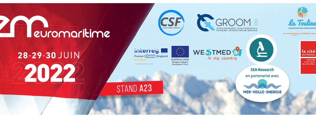 Euromaritime 2022 : espace SEAresearch 28 au 30 juin 2022
