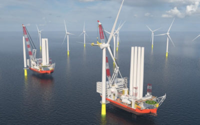 Le Wind Osprey de Cadeler A/S a été choisi par Ørsted pour Gode Wind 3 & Borkum Riffgrund 3