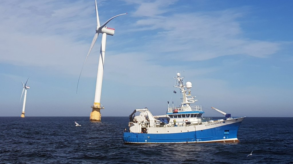 Hywind Scotland : Equinor et Marine Scotland souhaitent que les pêcheurs puissent travailler dans le parc éolien flottant